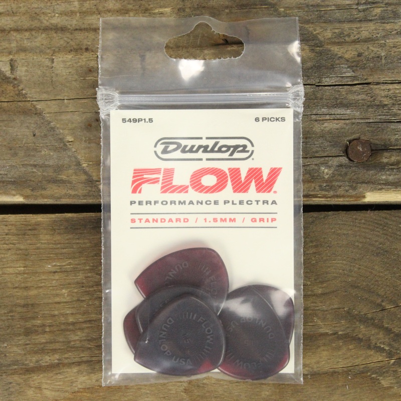 dunlop-flow-standard-1-5mm-guitar-picks-6-pack-549p150 Dunlop Flow Standard 1.5mm Guitar Picks - 6 Pack - 549P150