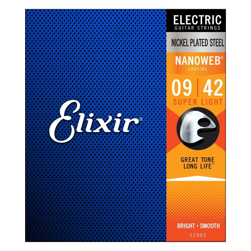 elixir-12002-nanoweb-electric-guitar-strings-super-light Elixir 12002 Nanoweb Electric Guitar Strings, Super Light