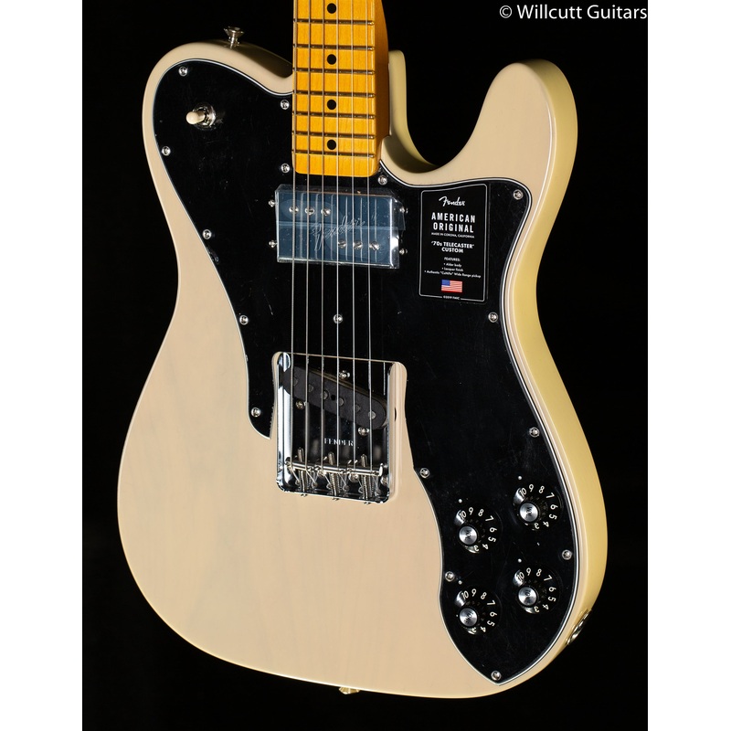 fender-american-original-70s-telecaster-custom-maple-fingerboard-vintage-blonde-516 Fender American Original 70s Telecaster Custom Maple Fingerboard Vintage Blonde (516)