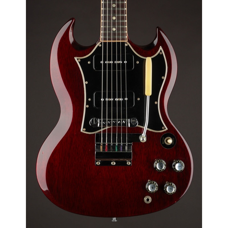 gibson-sg-special-cherry-1967 Gibson SG Special, Cherry (1967)