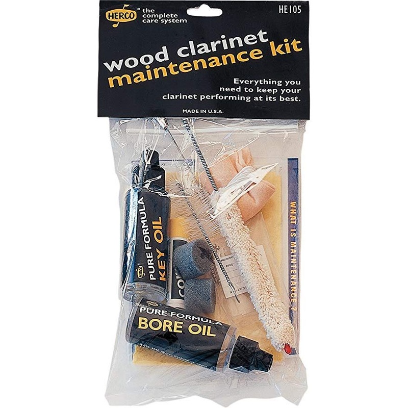 herco-wood-clarinet-maintenance-kit Herco Wood Clarinet Maintenance Kit