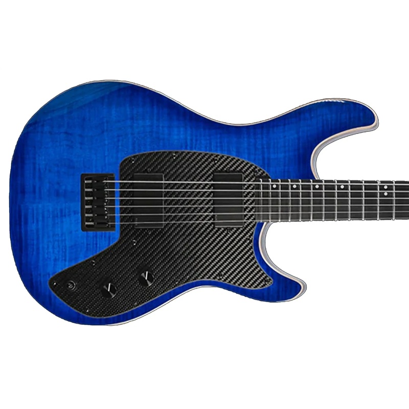 kls-artemis-baritone-custom-electric-guitar-with-klos-blackouts-pickup-blue Kls Artemis Baritone Custom Electric Guitar with Klos Blackouts Pickup - Blue