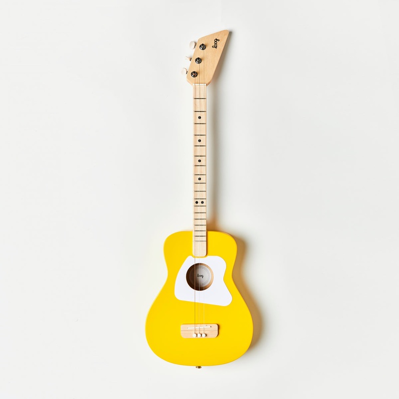 loog-pro-acoustic-red loog pro acoustic Red