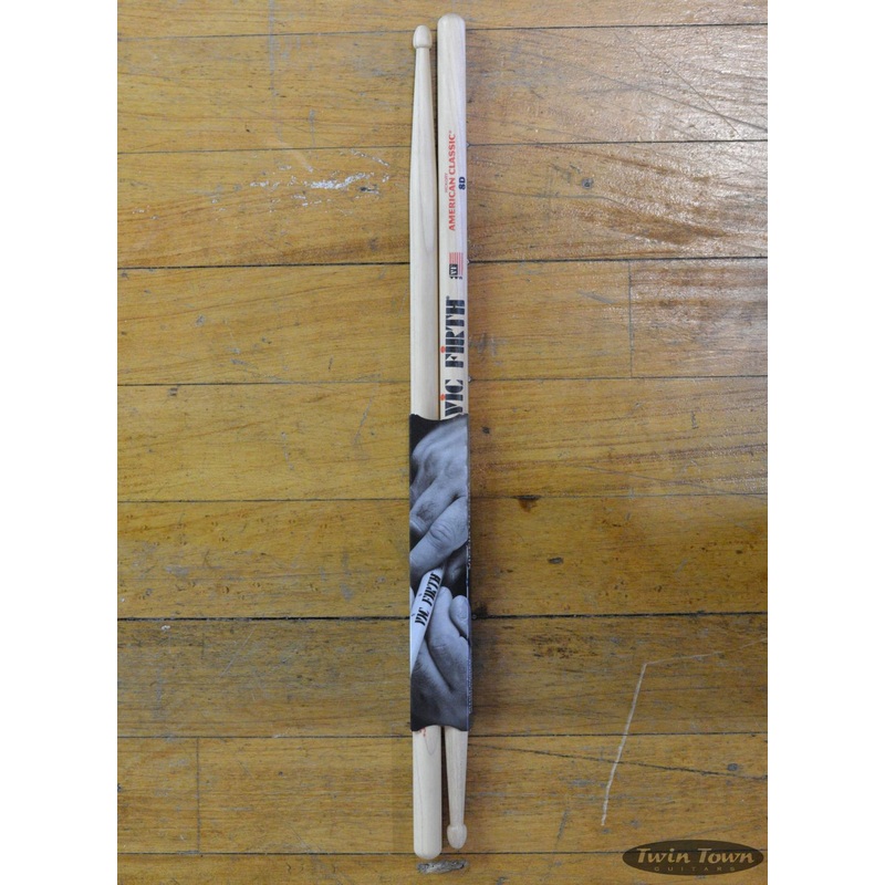 vic-firth-american-classic-8d-wood-tip-drum-sticks Vic Firth American Classic 8D Wood Tip Drum Sticks