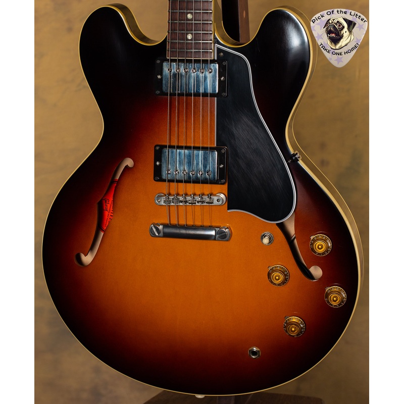 2016-gibson-memphis-59-es-335-sunburst-w-ron-ellis-bette-pickups 2016 Gibson Memphis '59 ES-335 Sunburst w/ Ron Ellis Bette Pickups