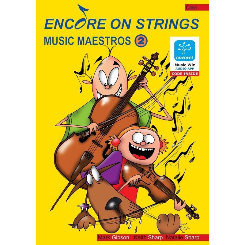 encore-on-strings-bk-cd-cello-level-2 ENCORE ON STRINGS BK/CD/ - CELLO LEVEL 2