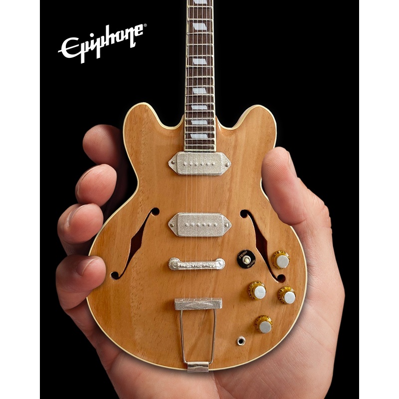 epiphone-1965-revolution-natural-casino-1-4-scale-miniature-guitar-model Epiphone 1965 Revolution Natural Casino 1:4 Scale Miniature Guitar Model