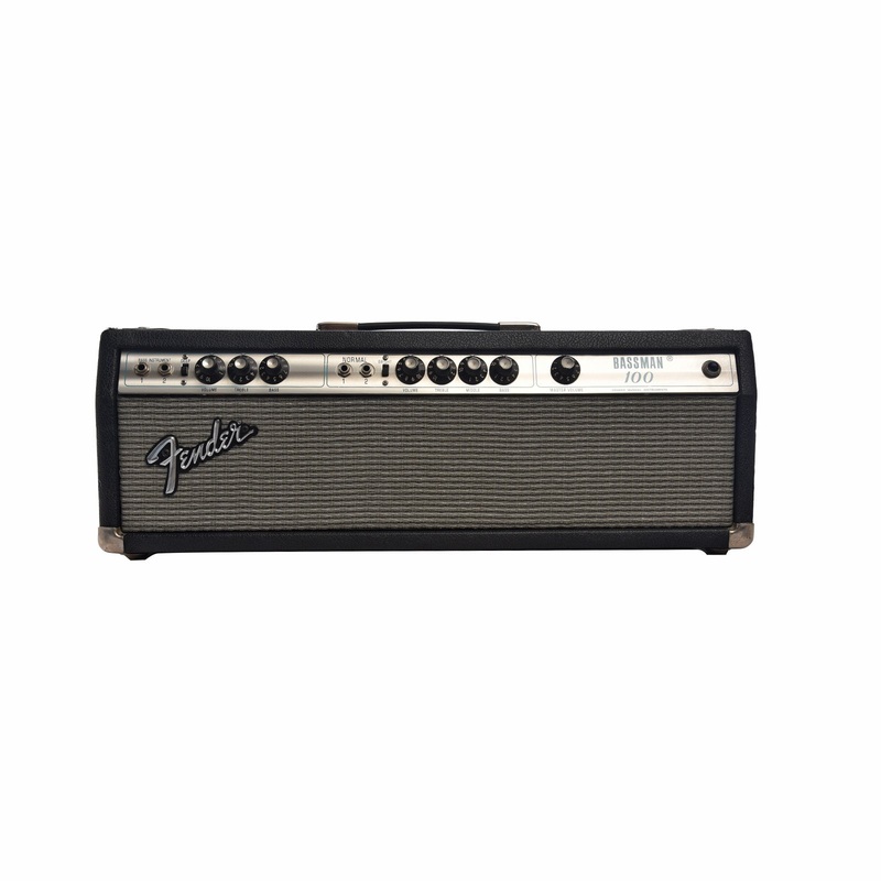 fender-bassman-100-bass-head-c-1975 Fender Bassman 100 Bass Head (c.1975)