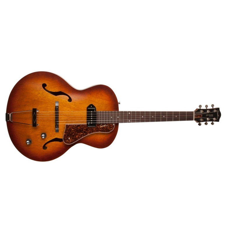 godin-5th-avenue-kingpin-p90-in-cognac-burst-031986 Godin 5th Avenue Kingpin P90 in Cognac Burst 031986