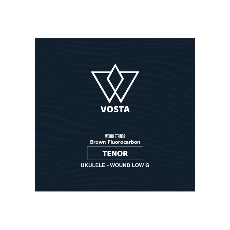 worth-brown-by-vosta-fluorocarbon-tenor-ukulele-strings-wound-low-g Worth Brown by Vosta Fluorocarbon Tenor Ukulele Strings - Wound Low G