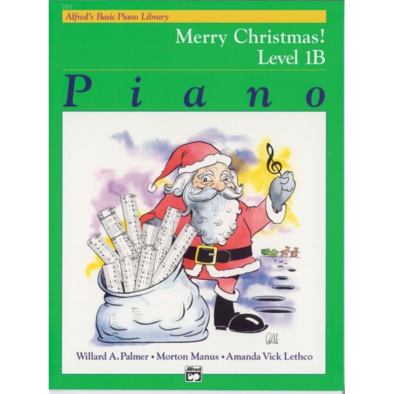 alfred-s-basic-piano-library-merry-christmas-book-1b Alfred's Basic Piano Library: Merry Christmas! Book 1B