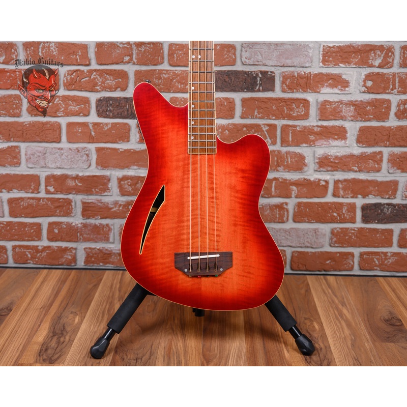 charvel-surfcaster-425slx-bass-cherry-sunburst-1992-w-ohsc Charvel Surfcaster 425SLX Bass Cherry Sunburst 1992 w/OHSC