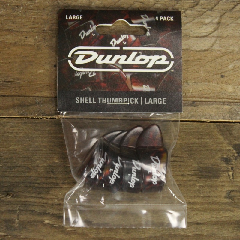 dunlop-large-shell-thumb-picks-4-pack-9023p Dunlop Large Shell Thumb Picks - 4 Pack - 9023P