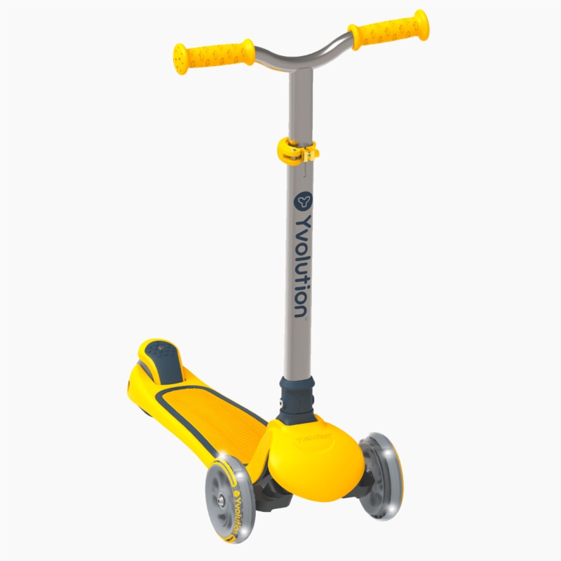 2026-y-volution-y-glider-air-led-kids-kick-scooter-one-size-yellow 2026 Y-Volution Y GLIDER AIR LED Kids Kick Scooter, One Size Yellow