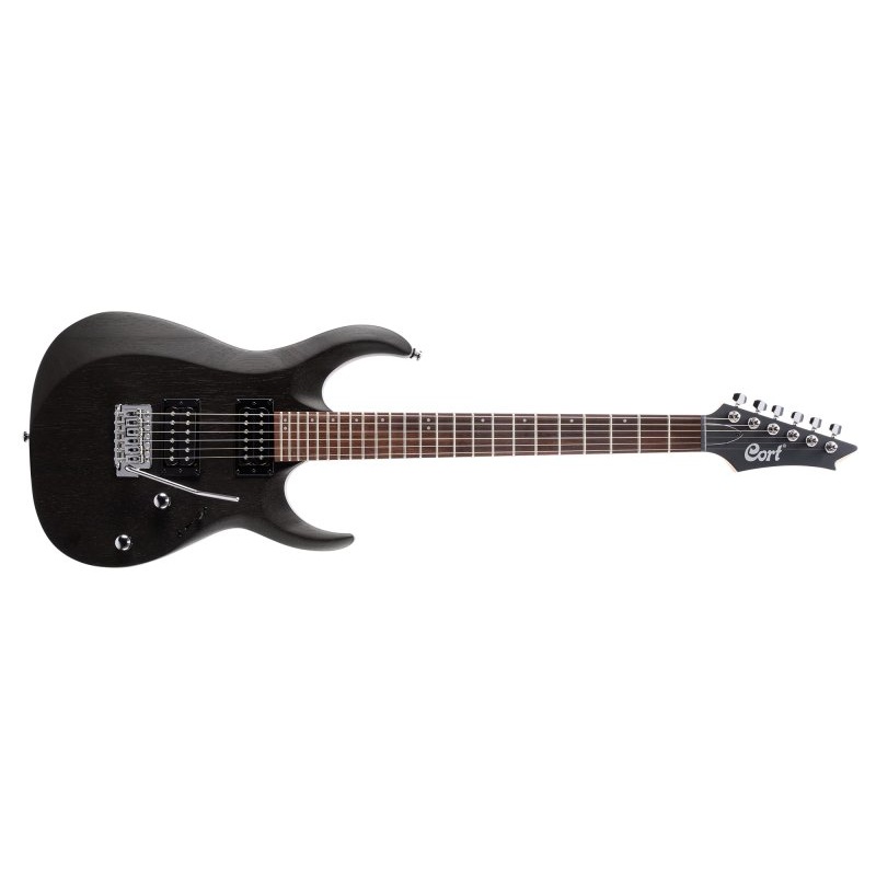 cort-x100-series-electric-guitar-in-open-pore-black Cort X100 Series Electric Guitar IN Open Pore Black