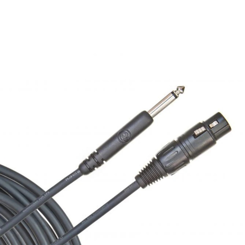 d-addario-classic-series-xlr-to-1-4in-6-5mm-unbalanced-microphone-cable-25ft-7-5m D'Addario Classic Series XLR to 1/4In / 6.5mm Unbalanced Microphone Cable 25ft / 7.5m