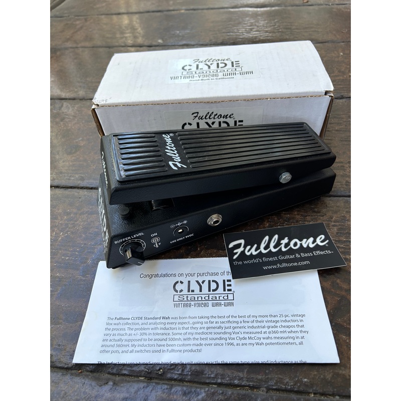 fulltone-clyde-standard-wah-pedal Fulltone Clyde Standard Wah Pedal