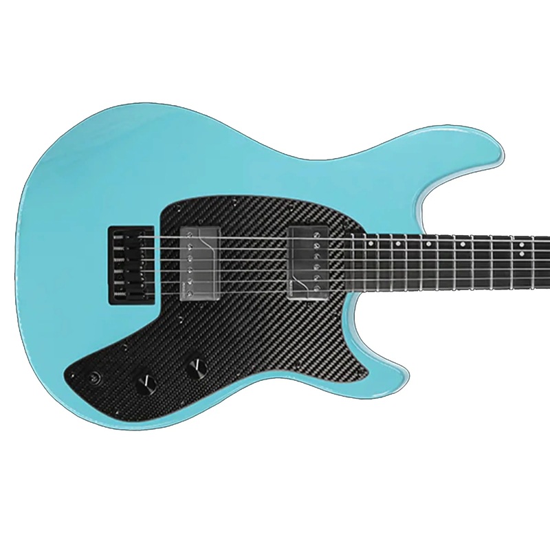 kls-artemis-baritone-custom-electric-guitar-with-fishman-fluence-pickup-stone-blue Kls Artemis Baritone Custom Electric Guitar with Fishman Fluence Pickup - Stone Blue