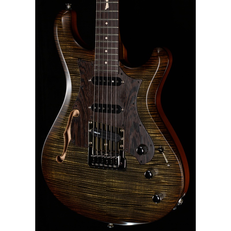 knaggs-larry-mitchell-severn-trem-sss-hollowbody-greenburst-t1-555 Knaggs Larry Mitchell Severn Trem SSS Hollowbody GreenBurst T1 (555)