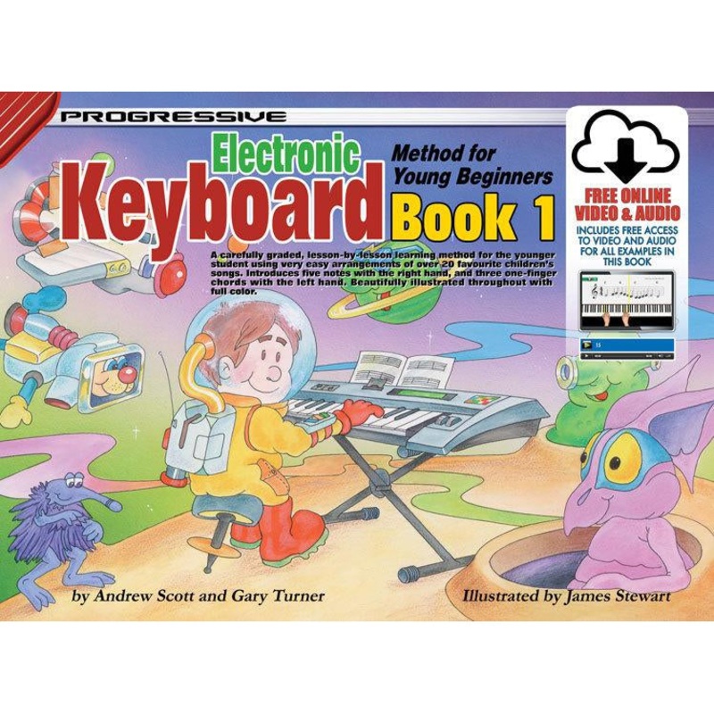 progressive-keyboard-book-1-for-young-beginners-book-online-video-audio Progressive Keyboard Book 1 for Young Beginners Book/Online Video & Audio