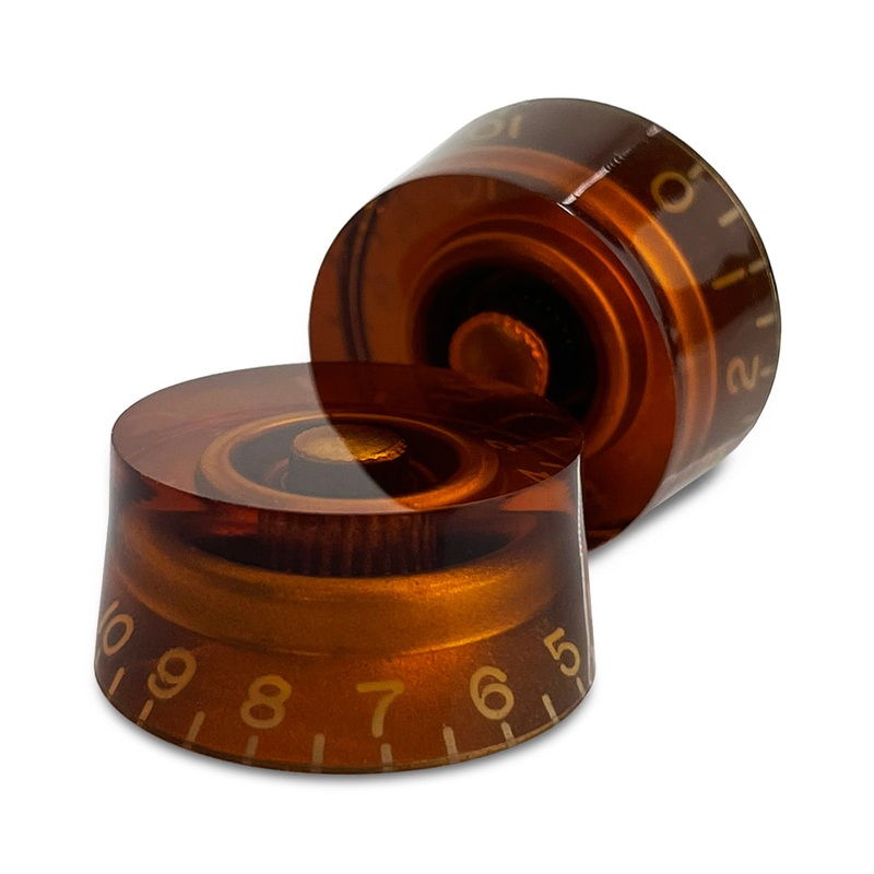 allparts-vintage-style-speed-knobs-2-pcs-amber Allparts Vintage Style Speed Knobs (2 pcs) Amber