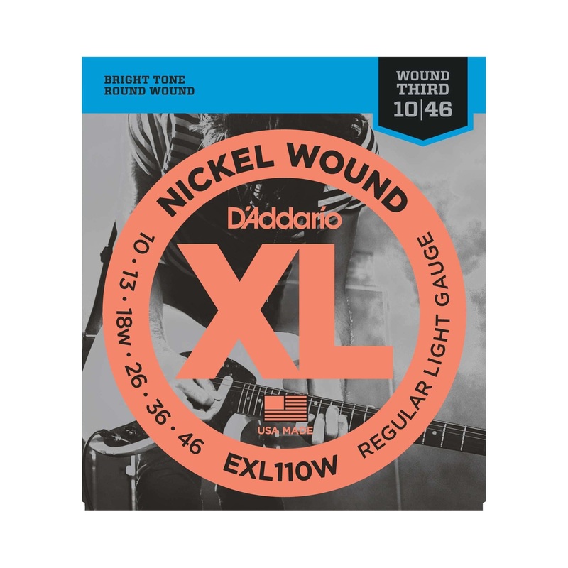 d-addario-exl110w-nickel-wound-3rd-electric-guitar-strings-light D'Addario EXL110W Nickel Wound 3rd Electric Guitar Strings, Light