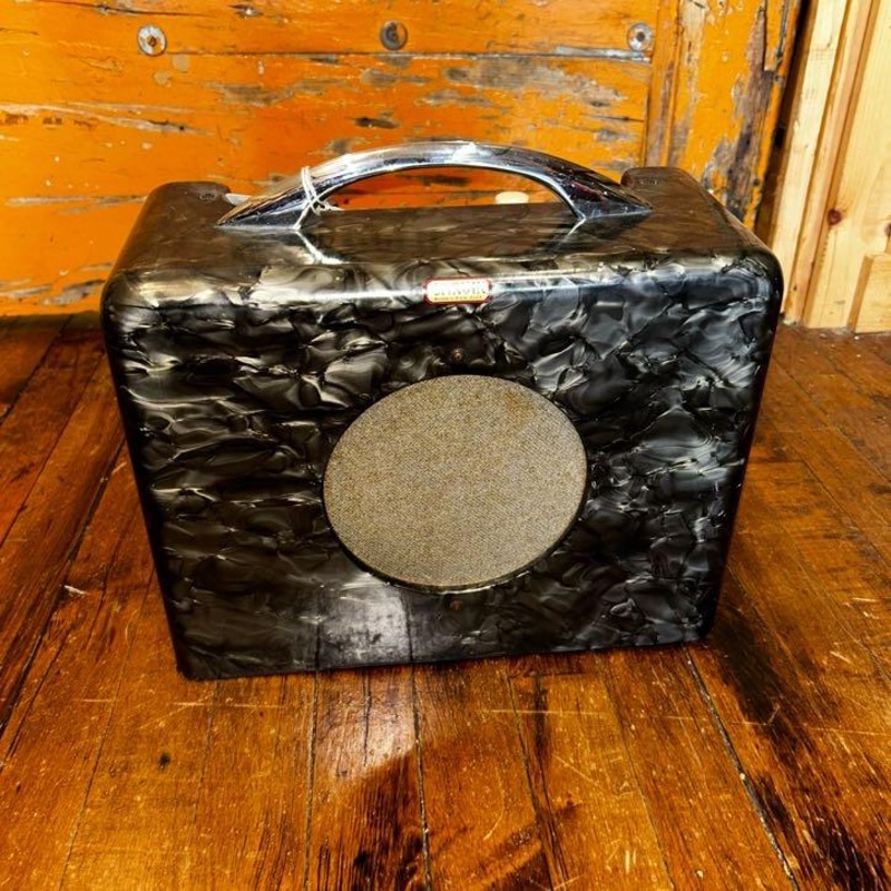 dickerson-tube-combo-amp-black-perloid-used Dickerson Tube Combo Amp Black Perloid USED