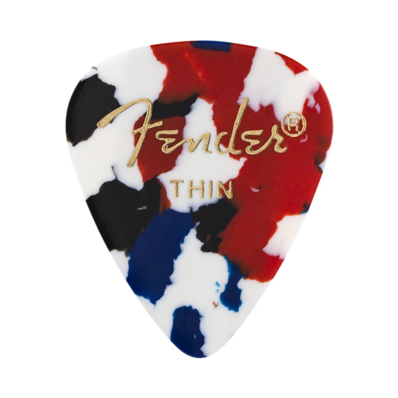 fender-classic-351-shape-celluloid-guitar-picks-confetti-thin Fender Classic 351 Shape Celluloid Guitar Picks, Confetti, Thin