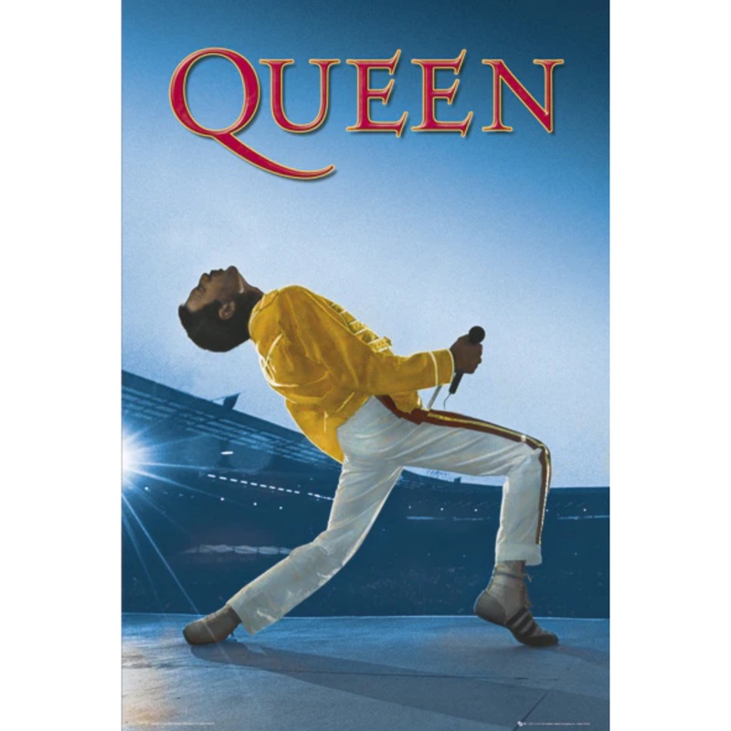 queen-wembley-poster Queen Wembley - Poster