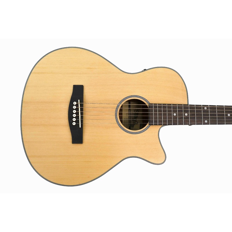 stagg-sa25ace-grand-auditorium-electric-acoustic-guitar-open-box Stagg SA25ACE Grand Auditorium Electric-Acoustic Guitar - Open Box