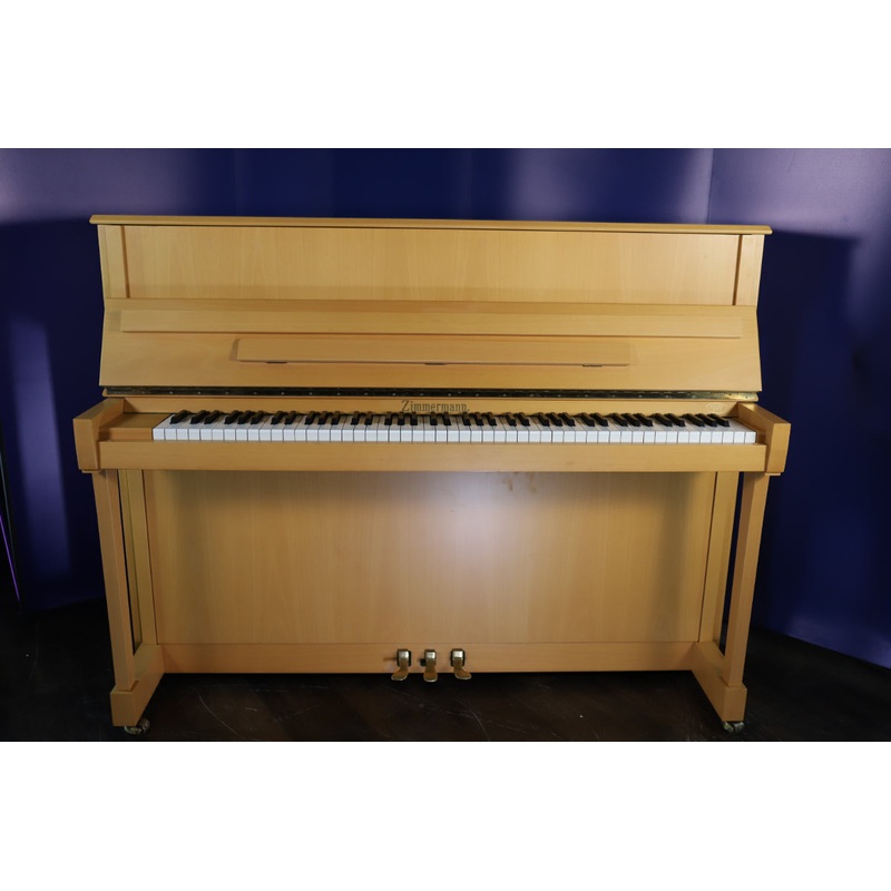 zimmermann-upright-piano-by-c-bechstein-secondhand-light-oak Zimmermann Upright Piano by C.Bechstein (Secondhand), Light Oak