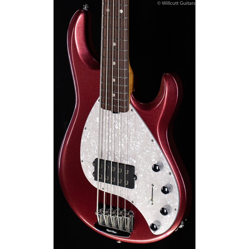 ernie-ball-music-man-stingray-5-h-special-maroon-mist-bass-guitar Ernie Ball Music Man StingRay 5 H Special Maroon Mist Bass Guitar