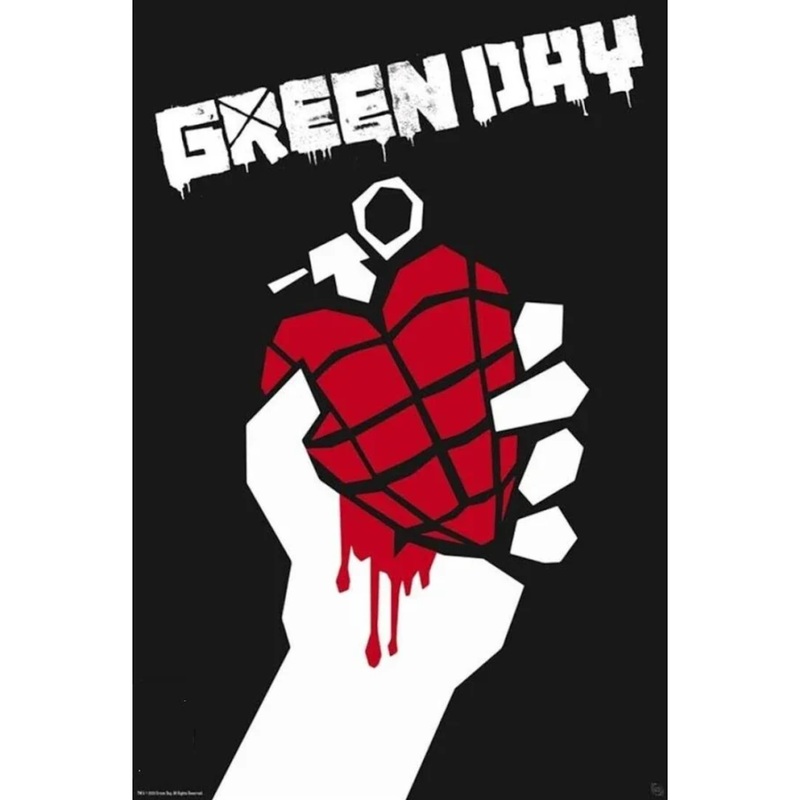 green-day-american-idiot-poster Green Day American Idiot - Poster
