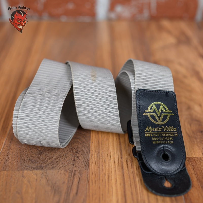 music-villa-2-polypropylene-guitar-strap-tan Music Villa 2" Polypropylene Guitar Strap Tan