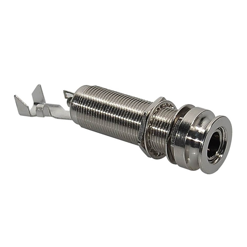 switchcraft-endpin-jack-socket-for-acoustic-guitars-nickel SwitchCraft Endpin Jack Socket for Acoustic Guitars - Nickel