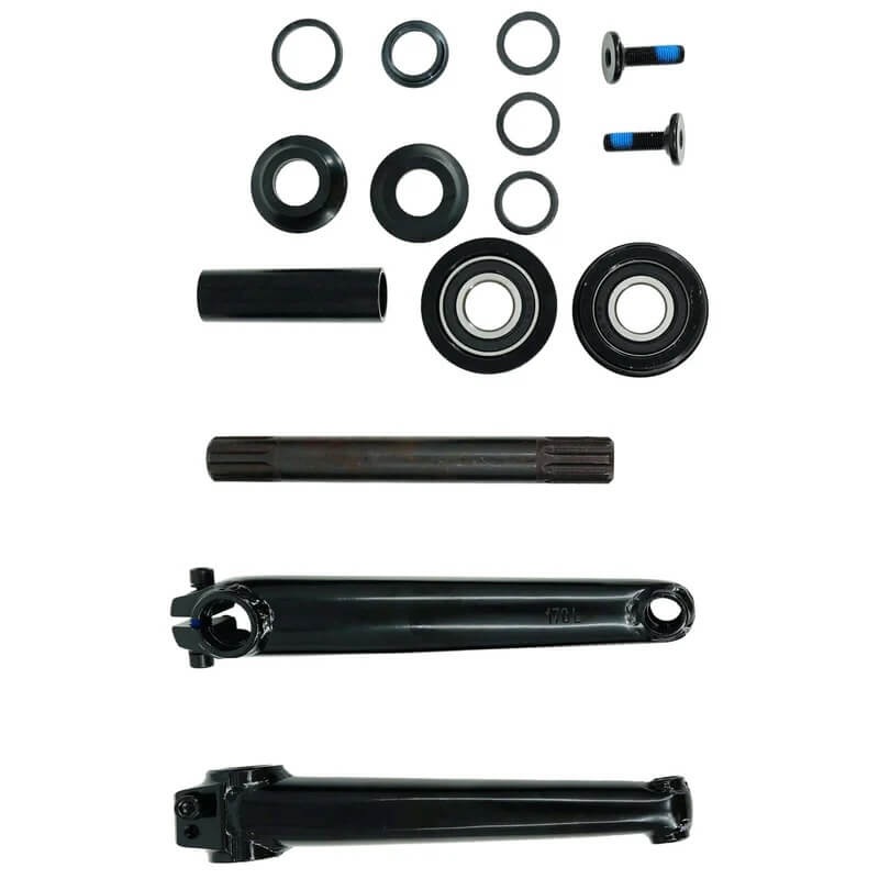 tracer-cs-ubx164-ed-crank-set-steel-170mm-usa-bb-8t-black Tracer CS-UBX164-ED, Crank Set Steel 170MM USA/BB 8T Black