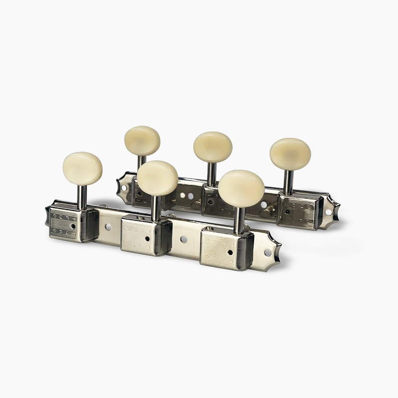 true-tune-vintage-style-strip-tuners-3x3-nickel True Tune Vintage Style Strip Tuners, 3x3 Nickel