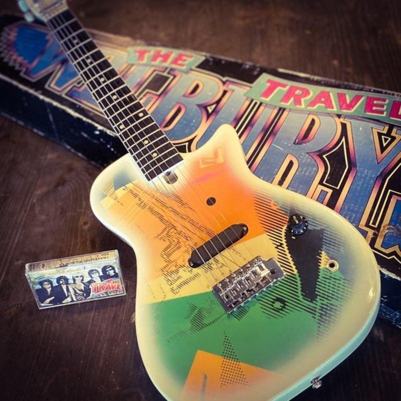 1989-gretsch-traveling-wilburys-tw-100t-w-original-box-and-cassette 1989 Gretsch - Traveling Wilburys - TW-100T - w/ Original Box and Cassette