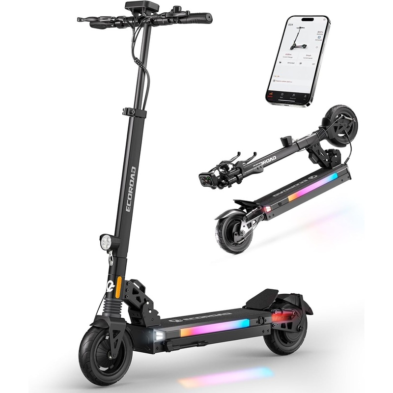 ecoroad-es4-800w-adults-electric-folding-scooter ECOROAD ES4 800W Adults Electric Folding Scooter