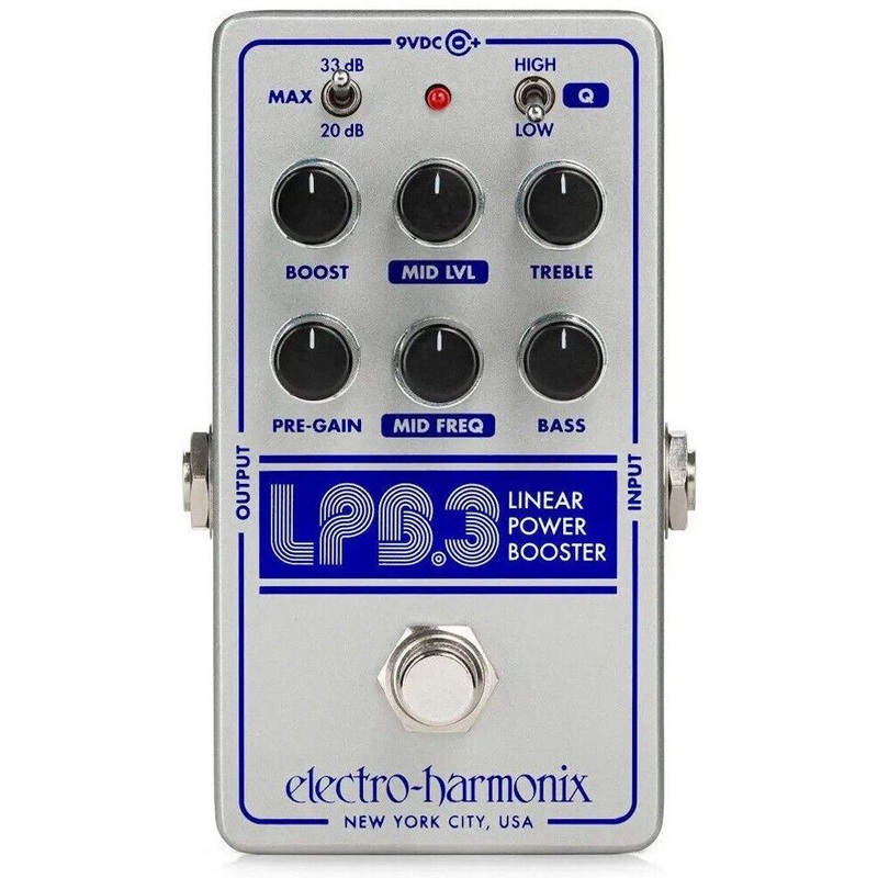 electro-harmonix-lpb-3-linear-power-booster-effects-pedal Electro-Harmonix LPB-3 Linear Power Booster Effects Pedal