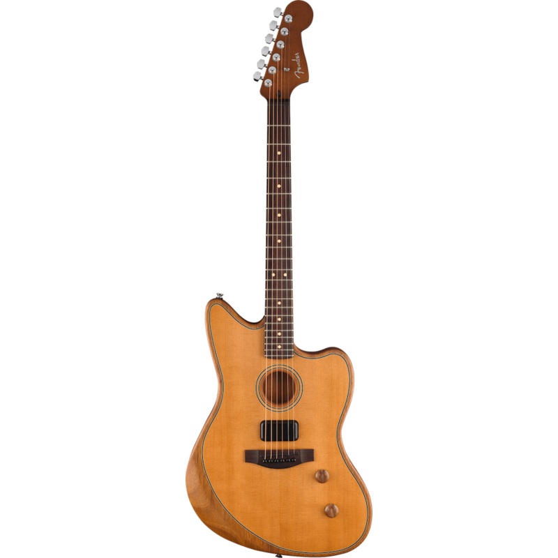 fender-acoustasonic-standard-natural-aged-jazzmaster-acoustic-electric-guitar Fender Acoustasonic Standard Natural Aged Jazzmaster Acoustic-Electric Guitar