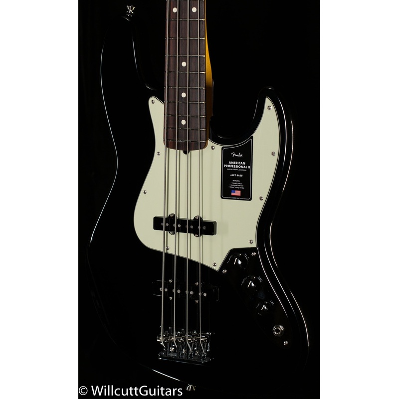 fender-american-professional-ii-jazz-bass-rosewood-fingerboard-black-038 Fender American Professional II Jazz Bass Rosewood Fingerboard Black (038)