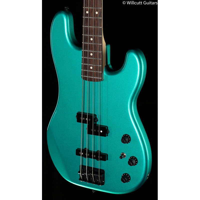 fender-boxer-series-pj-bass-sherwood-green-metallic-bass-guitar Fender Boxer Series PJ Bass Sherwood Green Metallic Bass Guitar