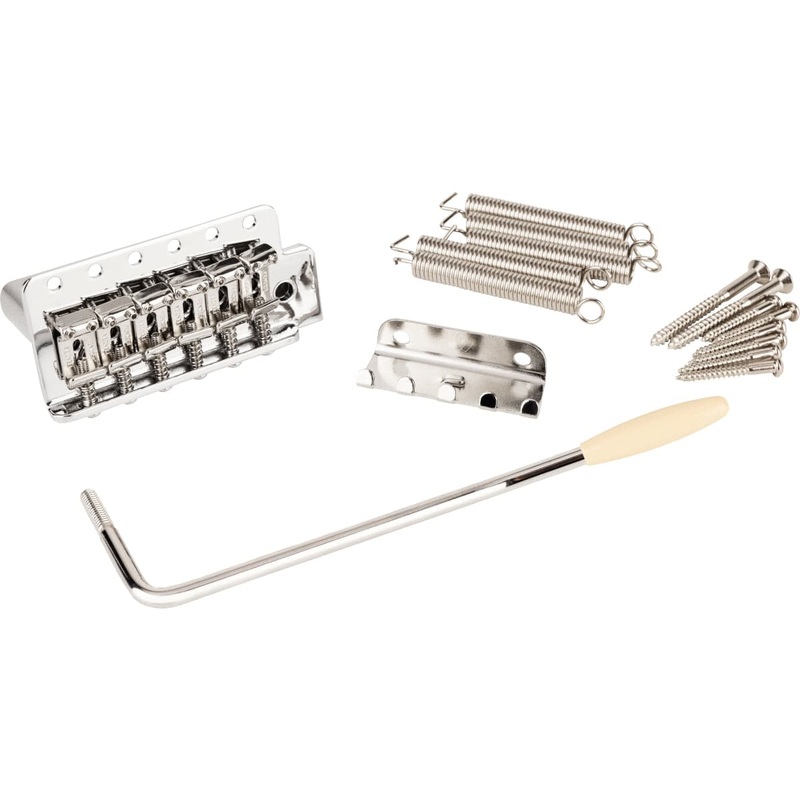 fender-genuine-stratocaster-vintage-narrow-tremolo-assembly-kit-chrome Fender Genuine Stratocaster Vintage / Narrow Tremolo Assembly Kit - Chrome