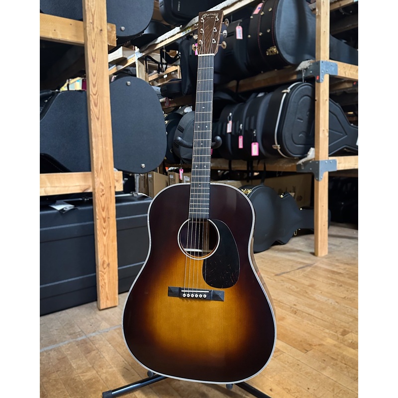 martin-custom-slope-shoulder-burst-dreadnought-guitar-case-1-of-2 Martin Custom Slope Shoulder Burst Dreadnought Guitar & Case 1 of 2