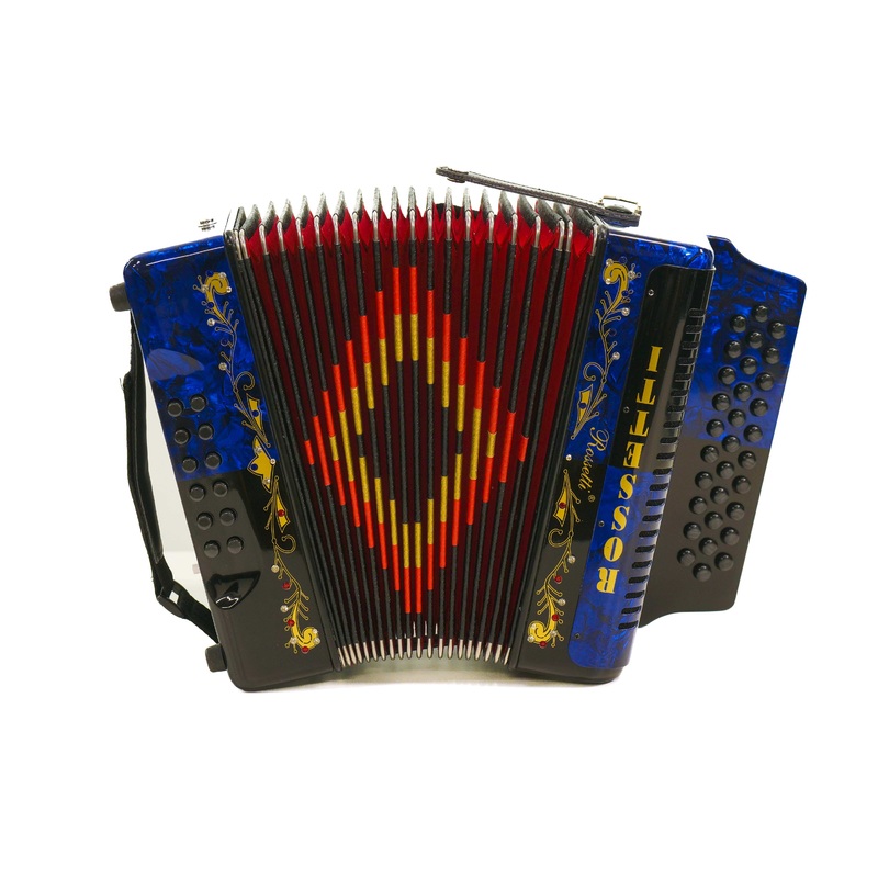 rossetti-31-button-12-bass-accordion-key-of-f-bb-eb Rossetti 31 Button 12 Bass Accordion - Key of F Bb Eb