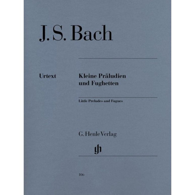 bach-johann-sebastian-little-preludes-and-fughettas Bach, Johann Sebastian: Little Preludes and Fughettas