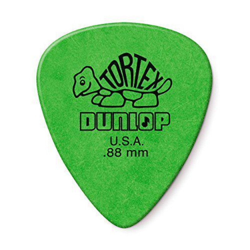dunlop-tortex-standard-88mm-green-guitar-pick Dunlop Tortex Standard .88mm Green Guitar Pick