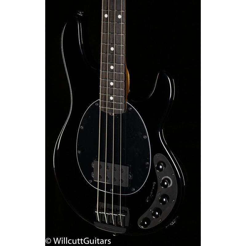 ernie-ball-music-man-stingray-darkray-obsidian-black-roasted-maple-ebony-black Ernie Ball Music Man StingRay DarkRay Obsidian Black Roasted Maple/Ebony Black