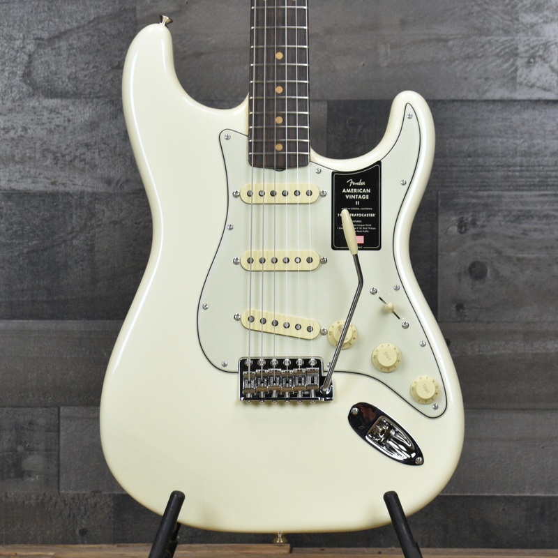 fender-american-vintage-ii-1961-stratocaster-rosewood-fingerboard-olympic-white-with-hard-shell-case Fender American Vintage II 1961 Stratocaster Rosewood Fingerboard - Olympic White with Hard Shell Case